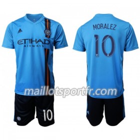 Maillot de Foot New York City FC MORALEZ 10 Enfant Domicile 2019/20